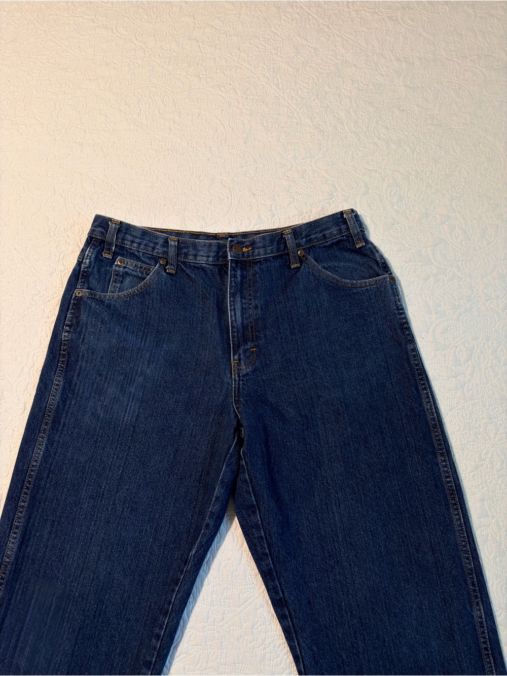 Dickies | Regular Straight Fit 5-Pocket Denim Jeans | Dark Indigo | W36x30L